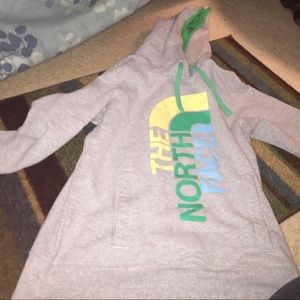 Blue yellow green sweatshirt