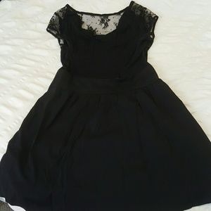 Express Black Cocktail Dress