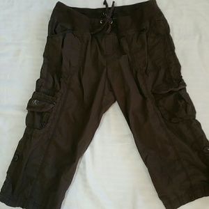 Dark Brown Calvin Klein Capri's