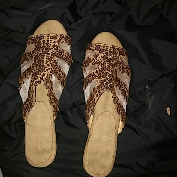 Beautiful studded sandals. Perfect condition