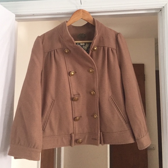 Anthropologie cropped wool coat - Picture 1 of 4