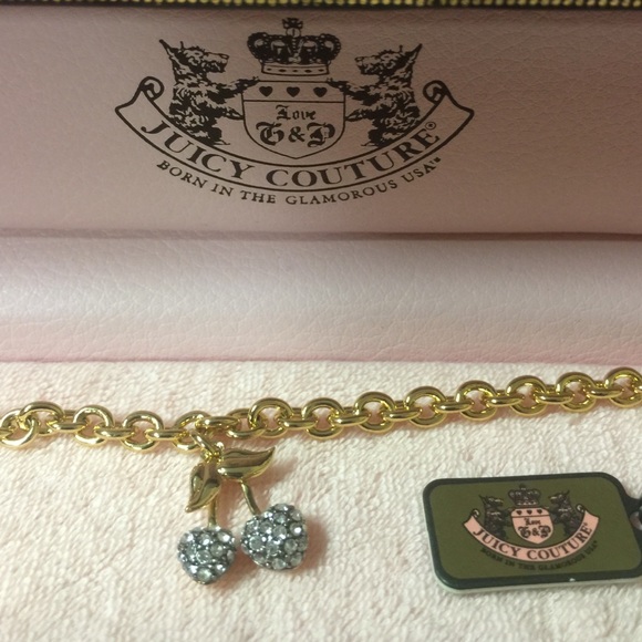 Authentic Juicy Couture Gold 🍒 Bracelet