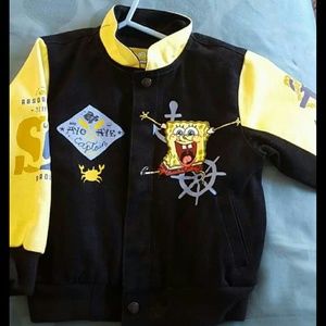 Sponge Bob Lettermans Jacket