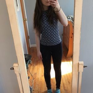 Hollister Dark Blue Leggings