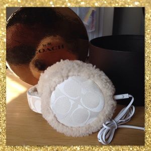 *PRICE DROP, NEED GONE* Coach Earmuff Headphones