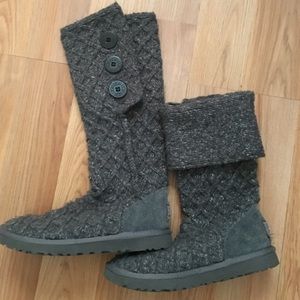 Ugg Australia Lattice Cardy Grey
