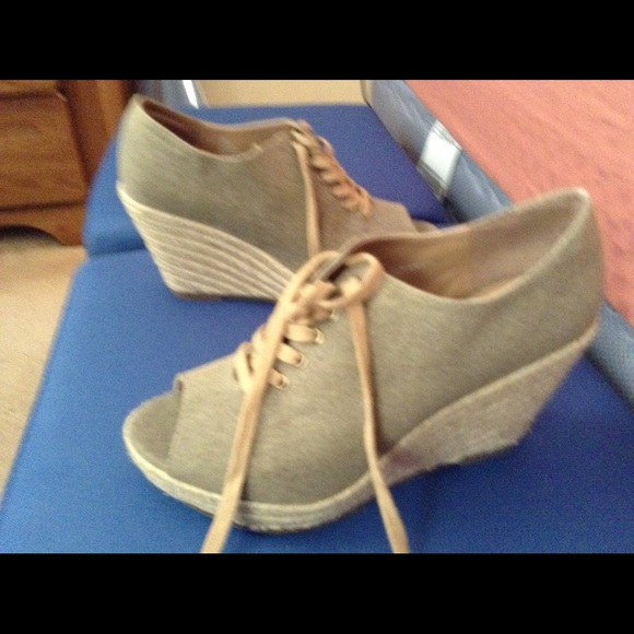 Peep Toe Wedges