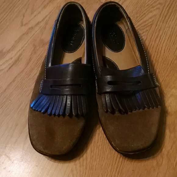 Born suede penny loafers
