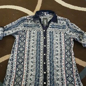 Elephant pattern top