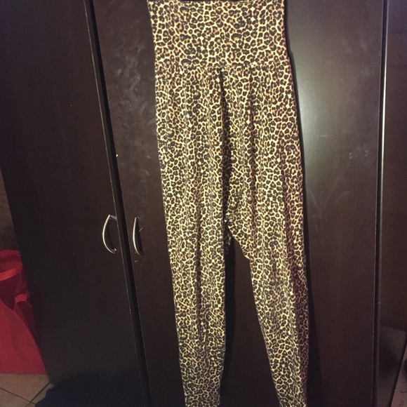Harem Cheetah Pants AA
