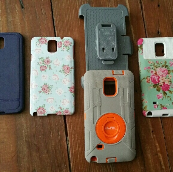 Set of 4 Samsung Galaxy Note 3 cases