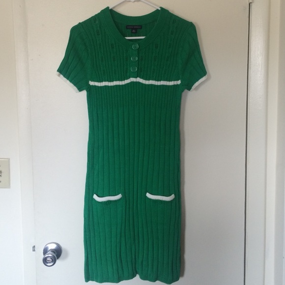 Green Banana Republic Sweater Dress