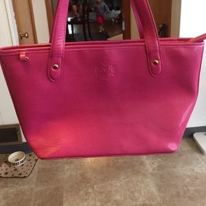 Ralph Lauren pink hand bag