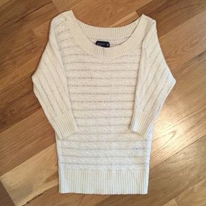 Cream sweater
