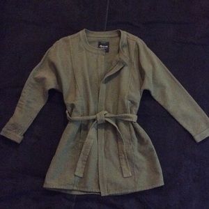 Madewell olive drab kimono style jacket