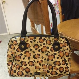 Leopard print handbag