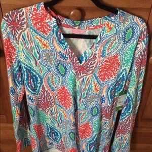 Lilly Pulitzer Let Minnow Odette Tunic