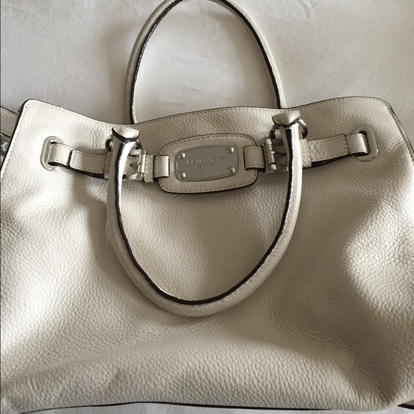 Michael Kors vanilla Hamilton shoulder bag! - Picture 3 of 4