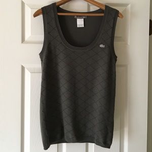 Lacoste lightweight sweater vest