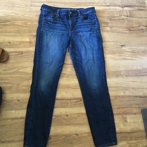 High rise stretch skinny jean