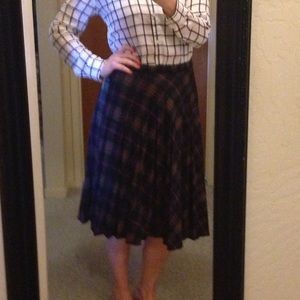 Vintage pleat skirt