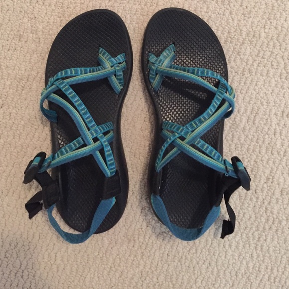 Chacos blue/green