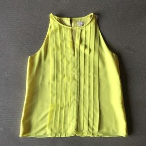 Jcrew pleated top