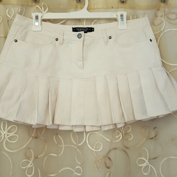 Rampage Mini Pleated Skirt