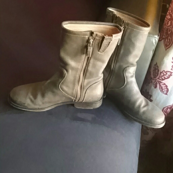 Cole Haan Daphne Espresso Leather Boots