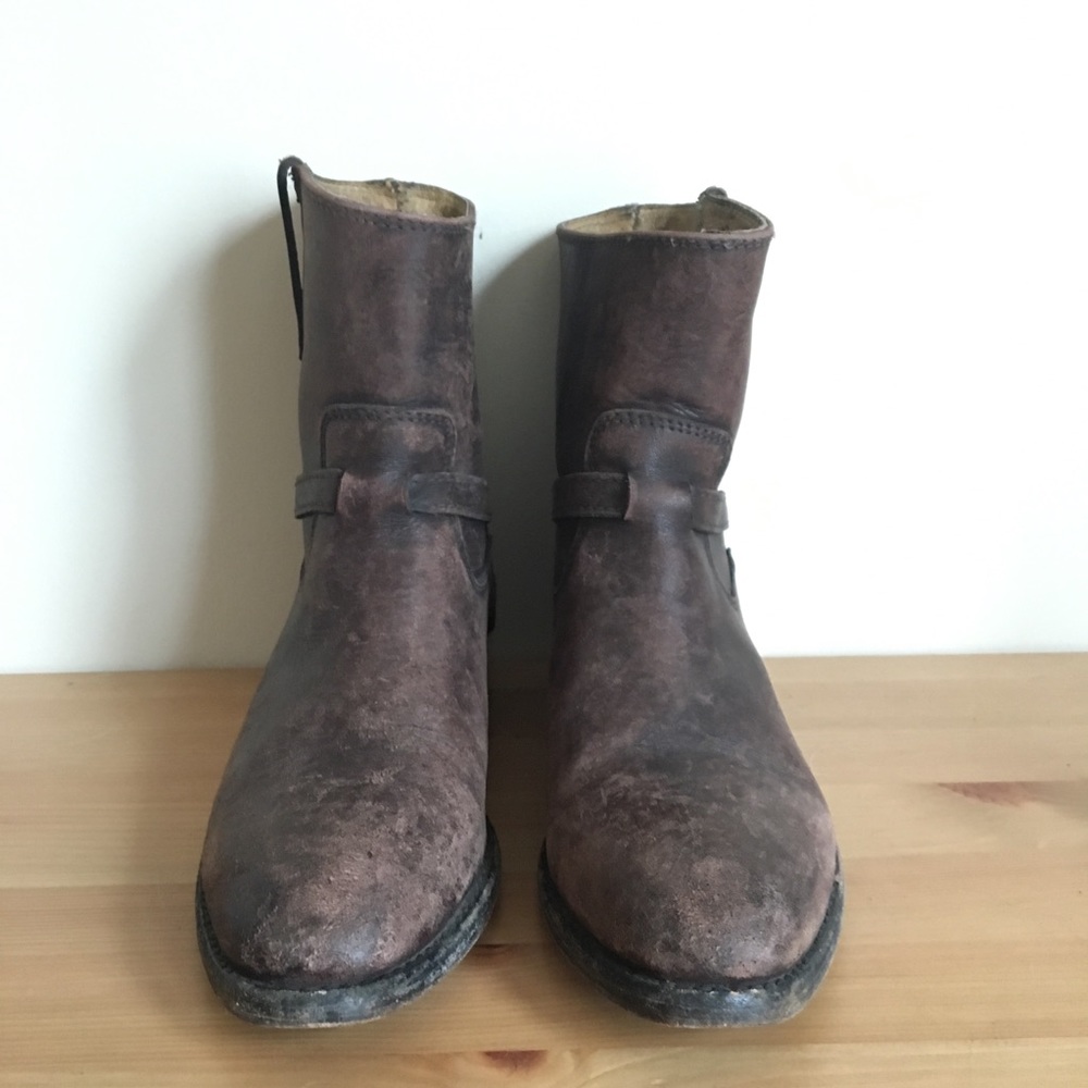 FRYE LINDSEY PLATE SHORT BOOT - Picture 3 of 4