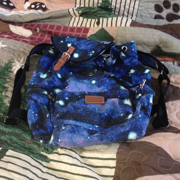 Victoria Secret Pink Backpack Galaxy Print