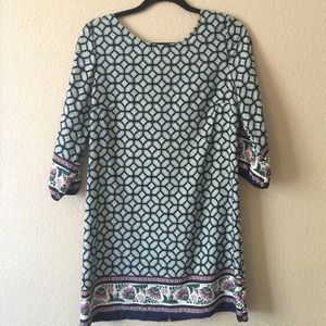 🆑Pretty Pattern Shift Dress