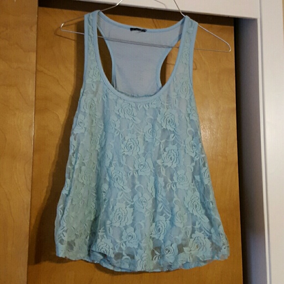 Blue tank