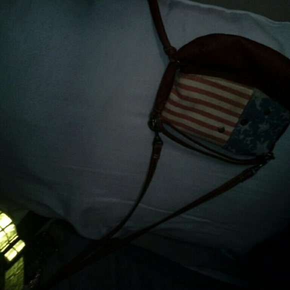American flag purse