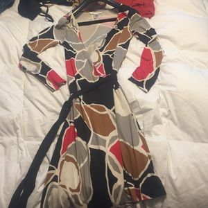 DVF wrap dress