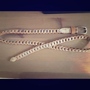Silver belt