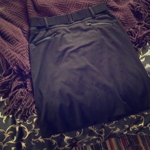 Barely worn black skirt