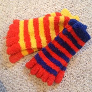 Toe fuzzy socks 💕