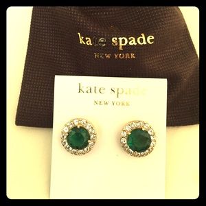 Kate Spade Pave Crystal Stud Earrings