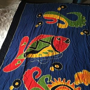 Pareo, or beach wrap, in multi colors