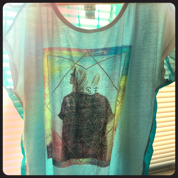Hi-Low Sheer Shirt