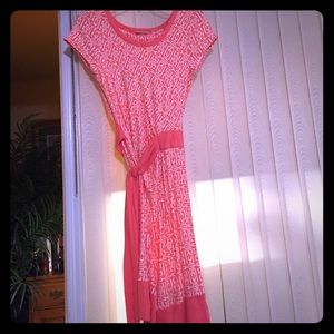 Coral dres