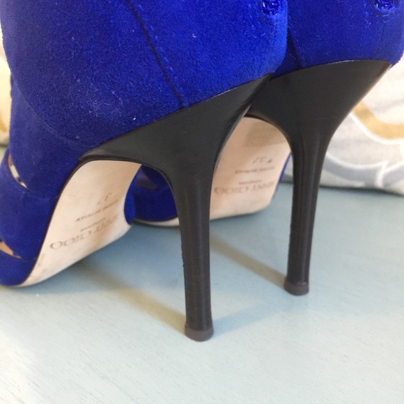 Authentic Jimmy Choo Lace Up Sandals - Picture 3 of 4