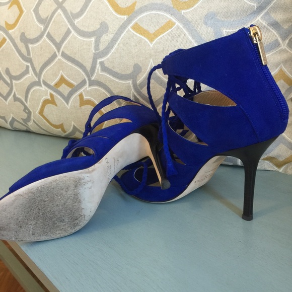 Authentic Jimmy Choo Lace Up Sandals - Picture 4 of 4