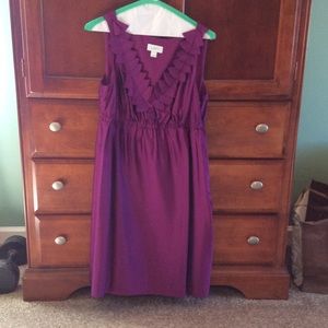 Ann Taylor Loft purple dress