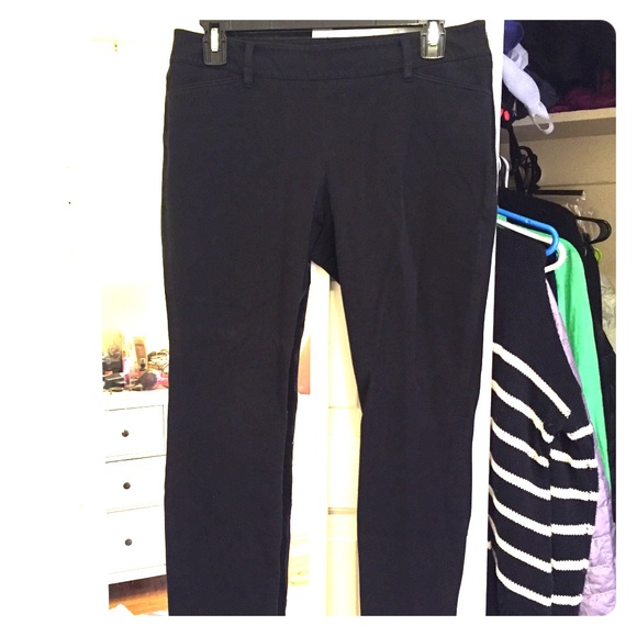 White House Black Market, black pants