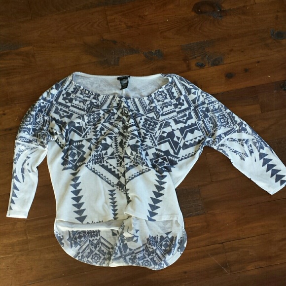 Aztec Print Shirt