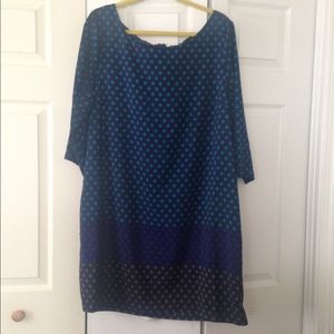 Polka Dot Shift Dress