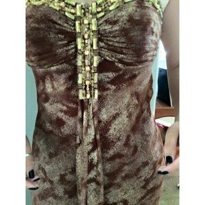 Night grown for a high school formal