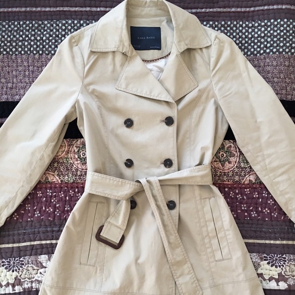 Zara Basic Classic Trench Coat